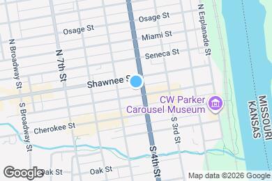 Map image of the property - 408 Delaware St