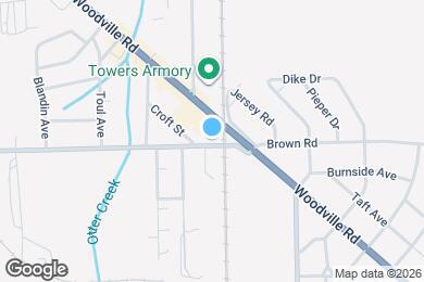 Map image of the property - 2165 Oakdale Ave