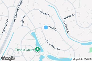 Map image of the property - 12045 Bamburgh Ct
