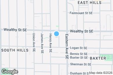 Map image of the property - 423 Charles Ave SE