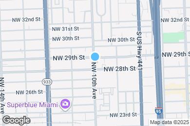 Map image of the property - 2827 NW 10th Ave