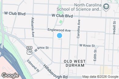 Map image of the property - 1013 Rosehill Ave