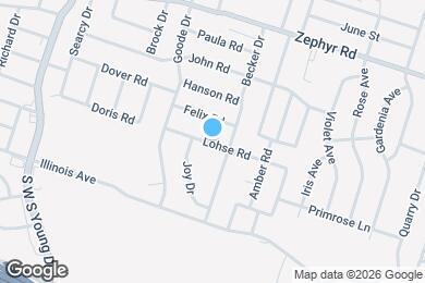 Map image of the property - 2503 Lohse Rd