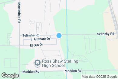 Map image of the property - 11407 La Perla Dr