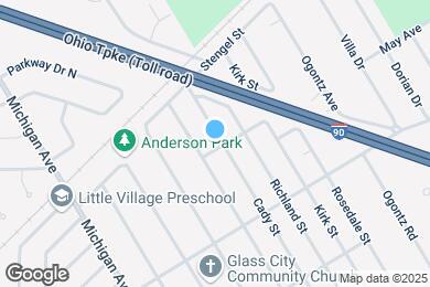 Map image of the property - 1305 Cady St