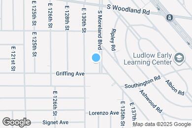 Map image of the property - 3034 S Moreland Blvd