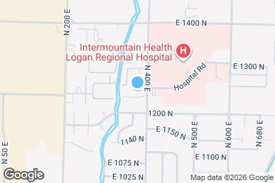 Map image of the property - 1243 N 400 E
