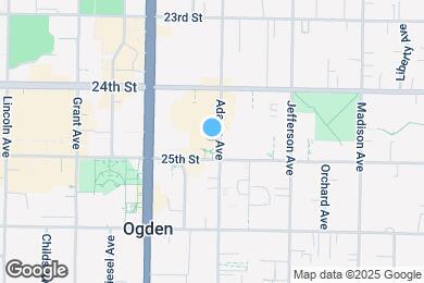 Map image of the property - 2461 Adams Ave