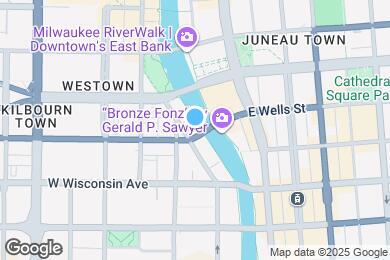 Map image of the property - 108 W Wells St