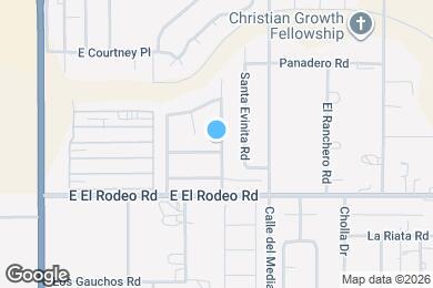 Map image of the property - 1675 E Segovia Way