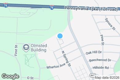 Map image of the property - Spring Street Gardens