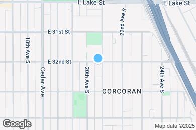Map image of the property - 3200 21st Ave S