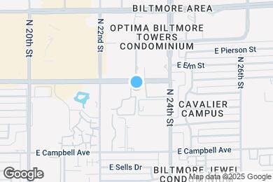 Map image of the property - 2323 E Highland Ave