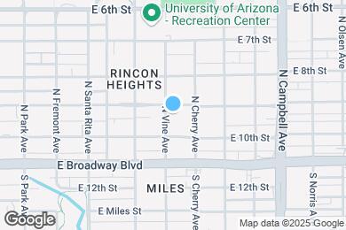 Map image of the property - University Arms Apartments