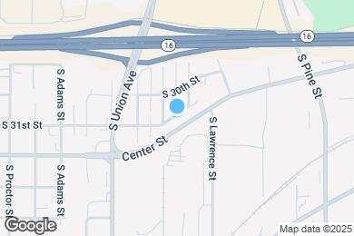 Map image of the property - 3416 S 31st St