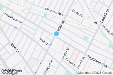 Map image of the property - 286 Highland Ave