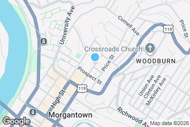 Map image of the property - 679 Spruce St