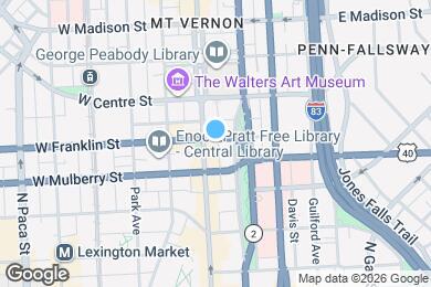 Map image of the property - 7 E Franklin St