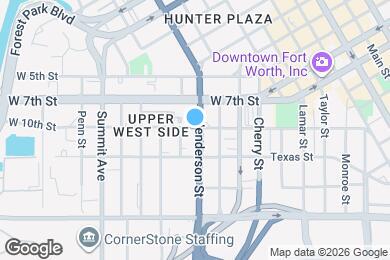 Map image of the property - 1025 W 10th St