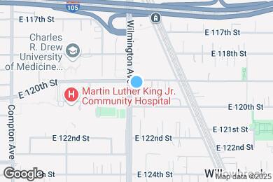 Map image of the property - 11914 Wilmington Ave