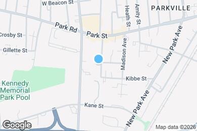Map image of the property - 65 Bulkeley Ave