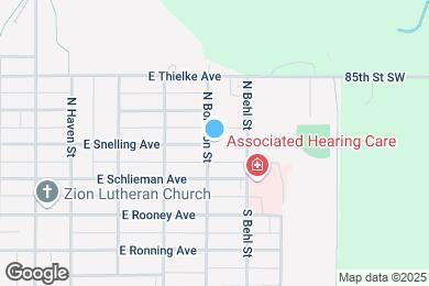 Map image of the property - 126 N Bordson St