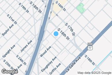 Map image of the property - 1829 Wood Ave