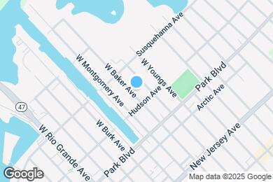 Map image of the property - 425 W Baker Ave