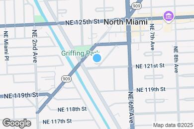 Map image of the property - 12100 NE 5th Ave