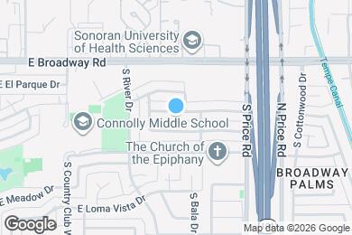 Map image of the property - 2131 E Palmcroft Dr