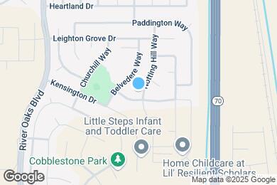 Map image of the property - 1654 Notting Hill Way