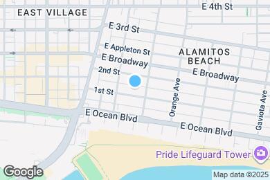 Map image of the property - 1047 E 1st St