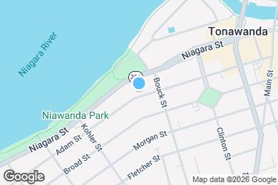 Map image of the property - 196 Adam St