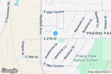 Map image of the property - 1116 E 27th St