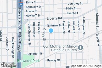 Map image of the property - 3502 Campbell St