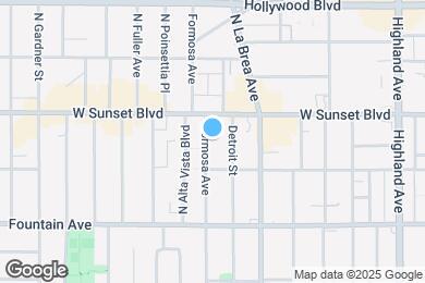 Map image of the property - 1432 N Formosa Ave