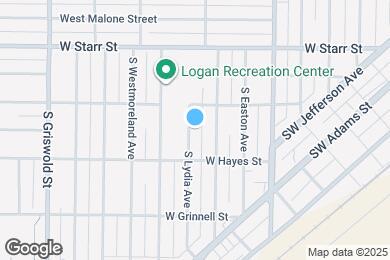 Map image of the property - 1516 S Lydia Ave