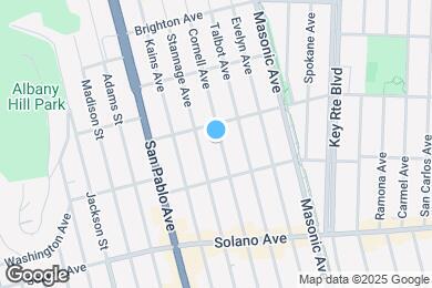 Map image of the property - 708 Cornell Ave