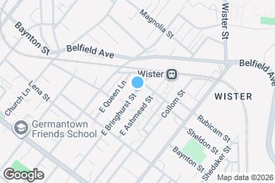 Map image of the property - 293 E Bringhurst St