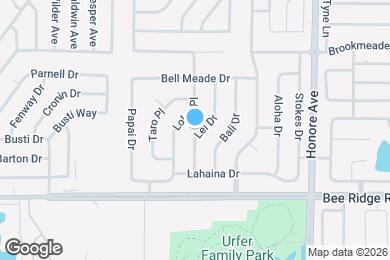 Map image of the property - 3708 Lei Dr