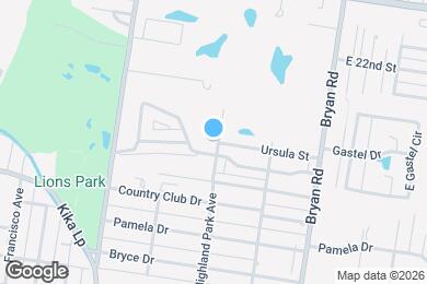 Map image of the property - 1809 Highland Park Ave