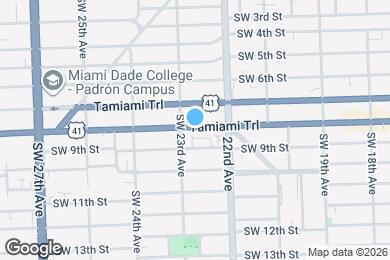 Map image of the property - 2266 SW 8th St