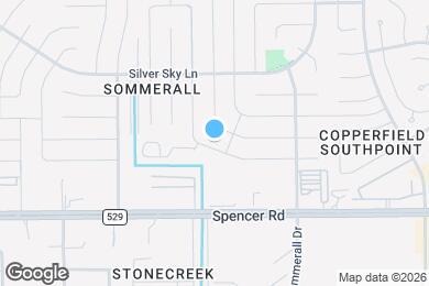 Map image of the property - 16410 Sky Blue Ln