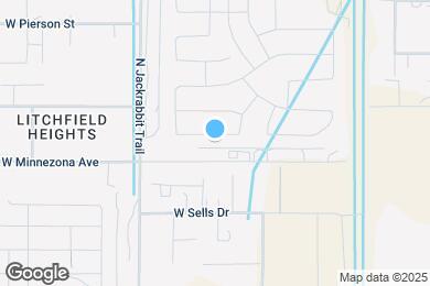 Map image of the property - 19363 W Hazelwood St