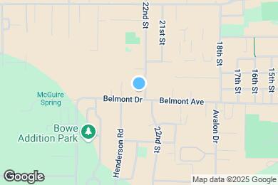 Map image of the property - 2220 Belmont Ave