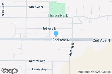 Map image of the property - 4409 2nd Ave N