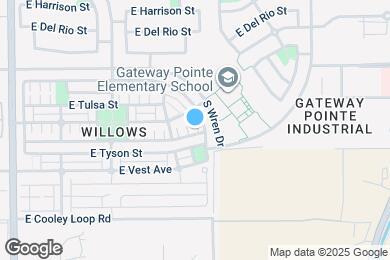 Map image of the property - 4360 E Carla Vista Dr