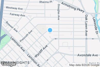 Map image of the property - 4016 Herschel Ave