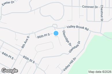 Map image of the property - 900 Glenvalley Dr