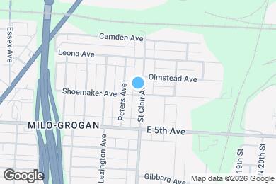 Map image of the property - 940 Shoemaker Ave